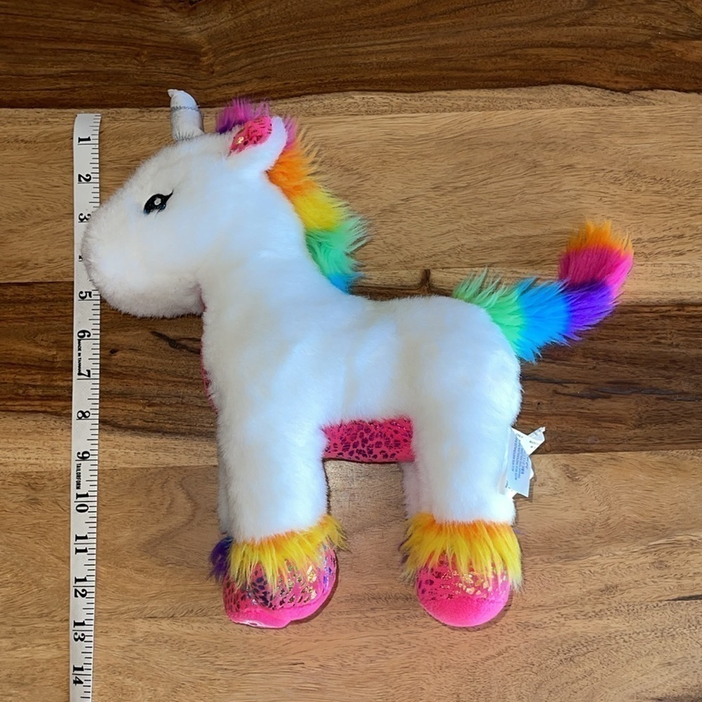 Build-A-Bear Workshop Plush Rainbow Unicorn - Picture 6 of 7